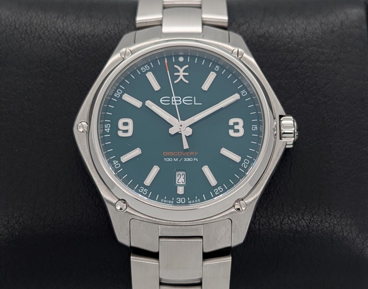 Ebel Discovery Gent 1216421 Edelstahl Ø41 mm Uhr Fullset Bj2020 #787