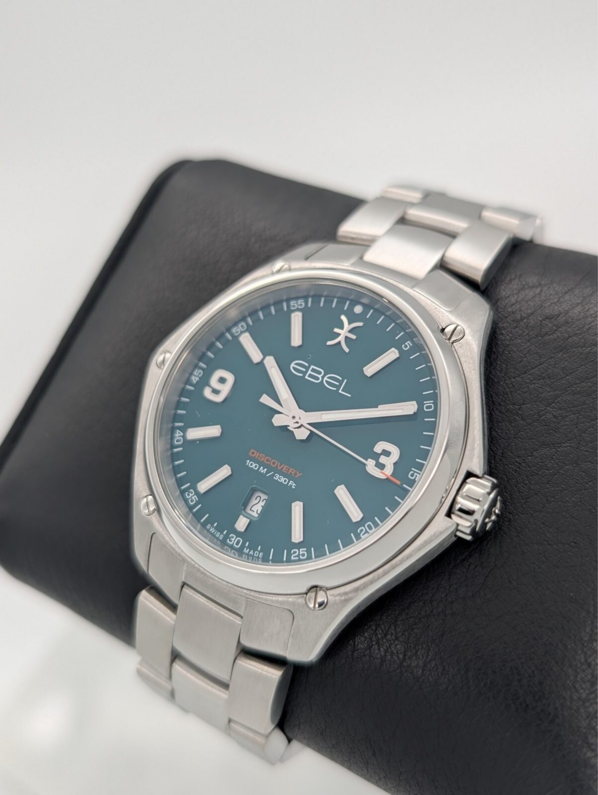 Ebel Discovery Gent 1216421 Edelstahl Ø41 mm Uhr Fullset Bj2020 #787
