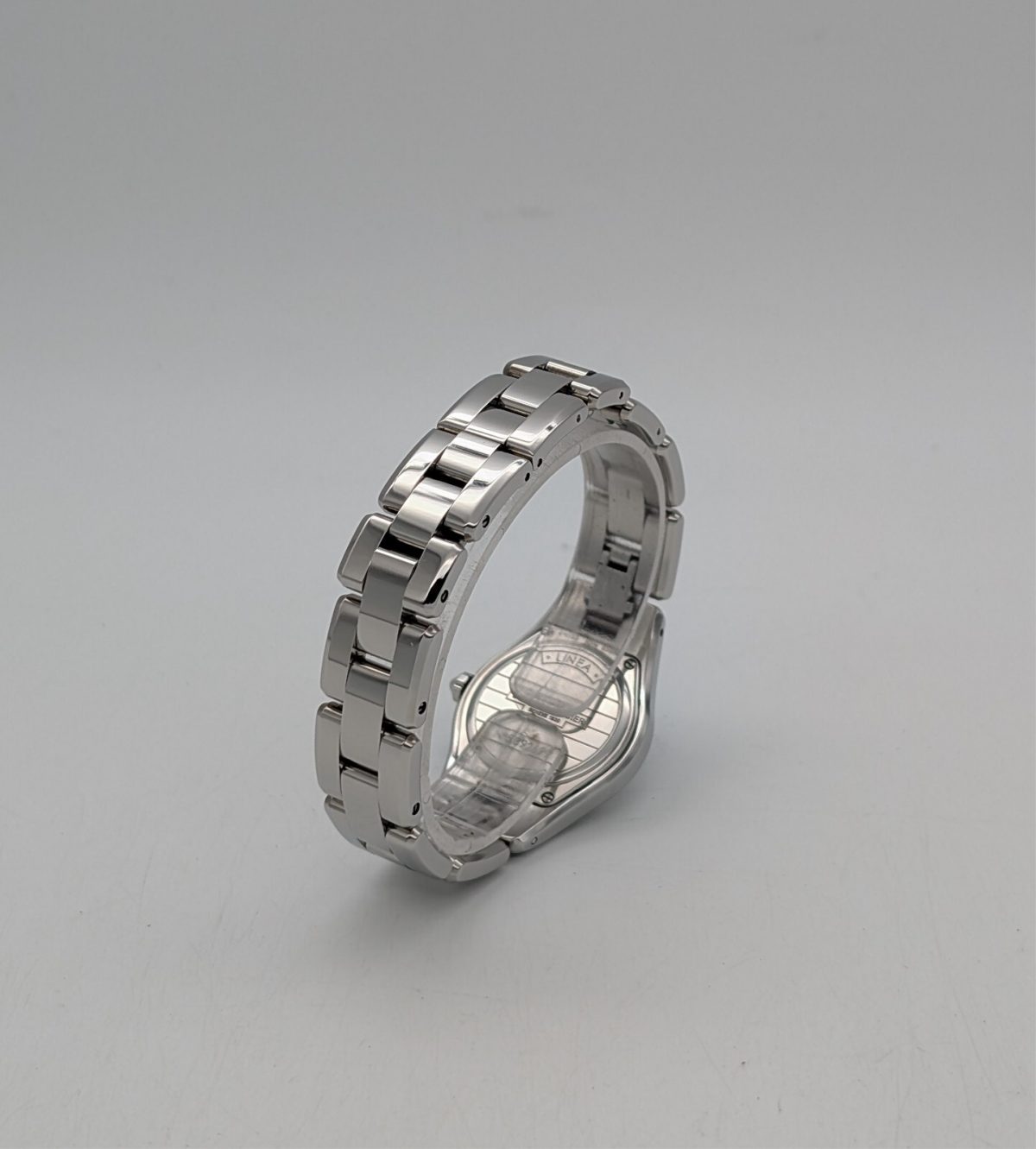 Baume & Mercier Linea 27mm M0A10013 Damenuhr Fullset Perlmutt Uhr Diamanten #89