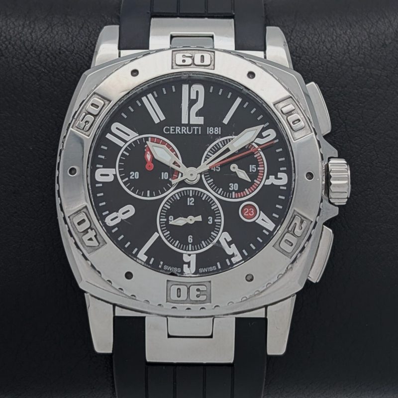 Cerruti 1881 Gents Quarz Chronograph Uhr CT64641X103066 Ø43mm #656