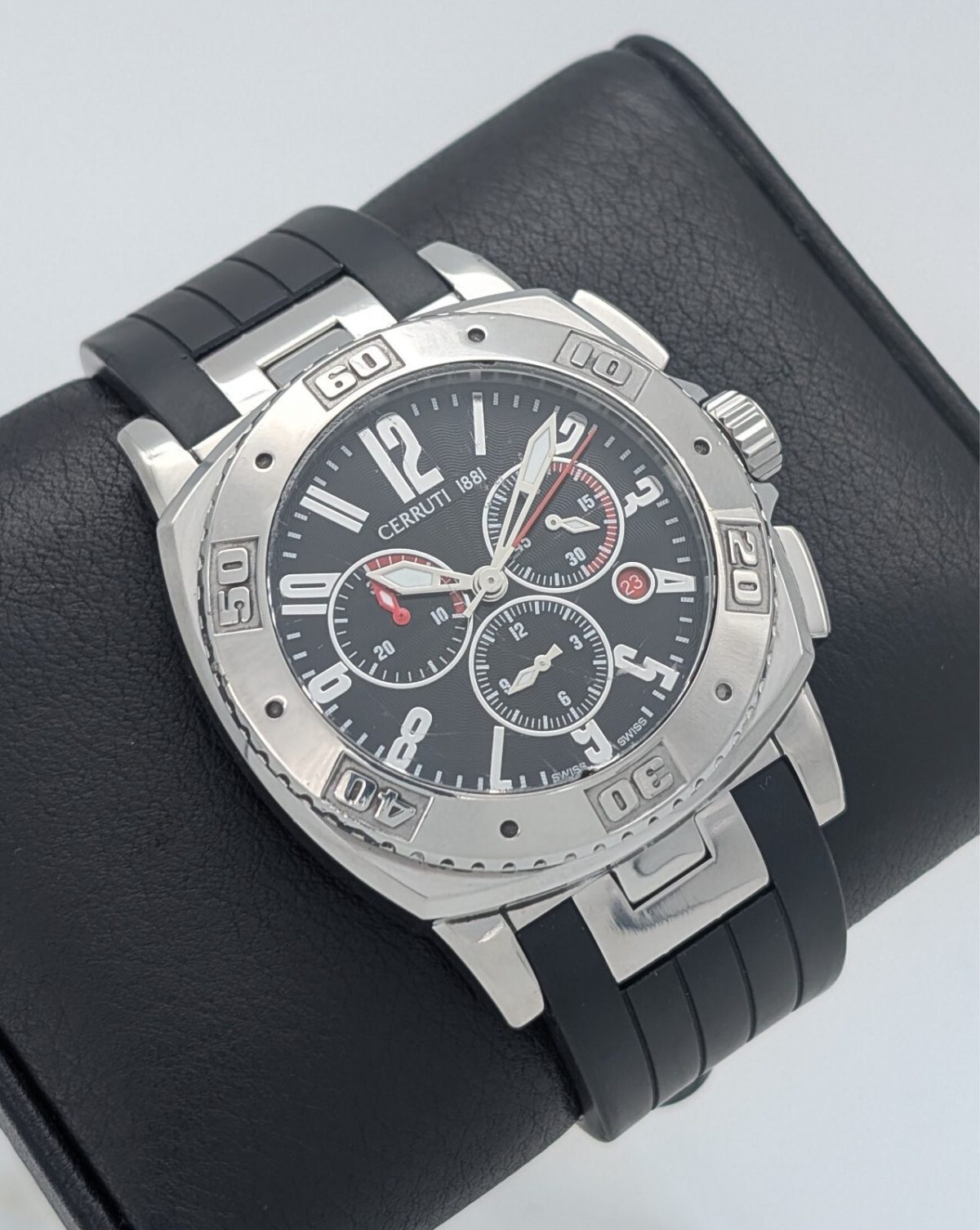 Cerruti 1881 Gents Quarz Chronograph Uhr CT64641X103066 Ø43mm #656