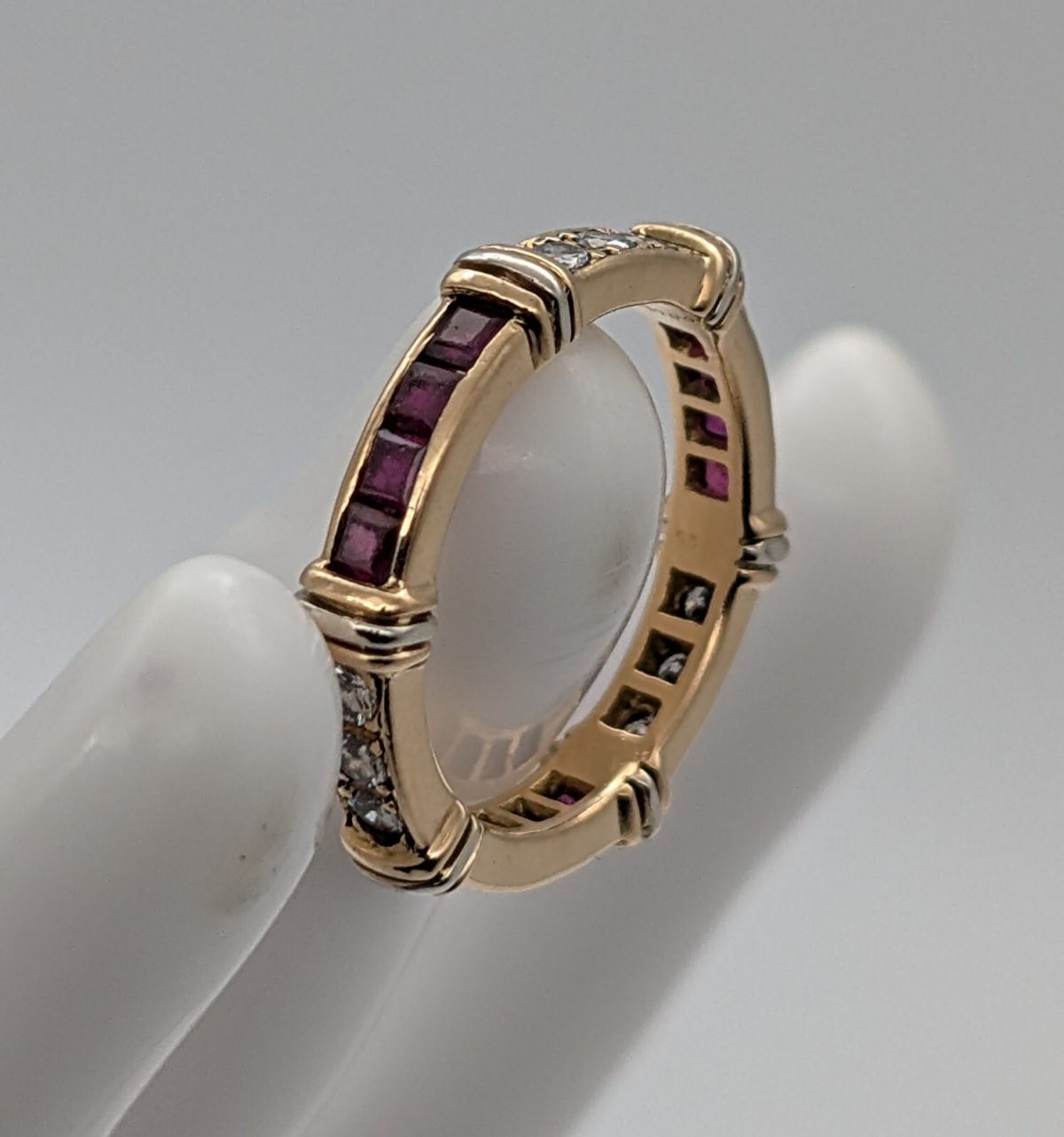 Cartier Contessa Diamant Eternity Band Ring 750/18K 4,60Gr. Gold Gr.53 #858