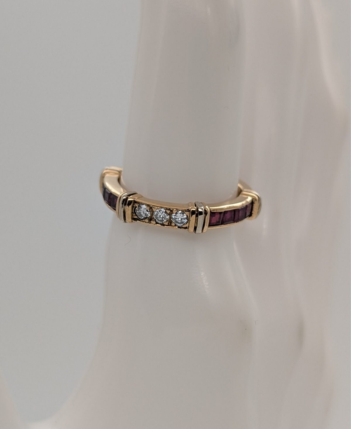 Cartier Contessa Diamant Eternity Band Ring 750/18K 4,60Gr. Gold Gr.53 #858