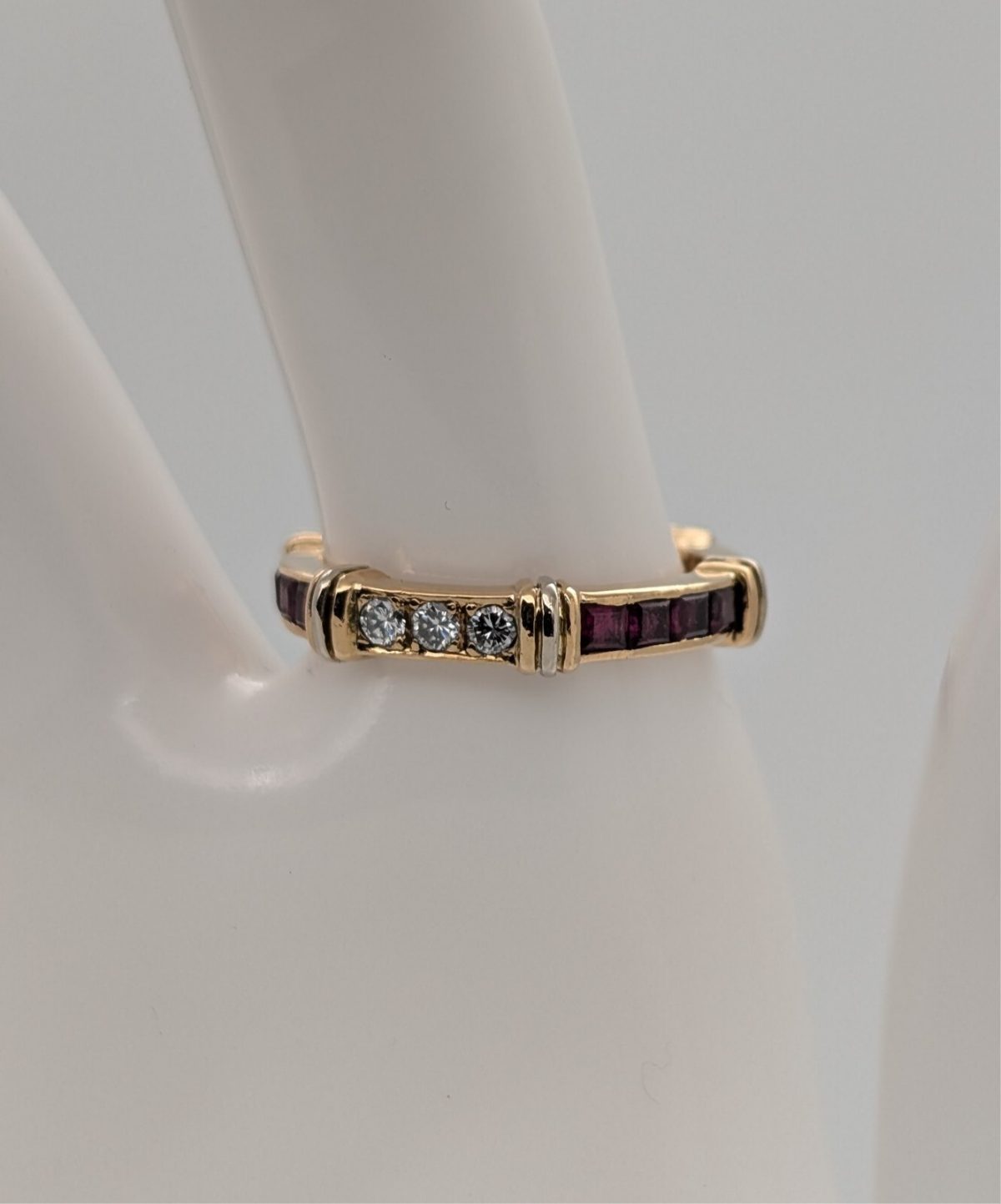 Cartier Contessa Diamant Eternity Band Ring 750/18K 4,60Gr. Gold Gr.53 #858