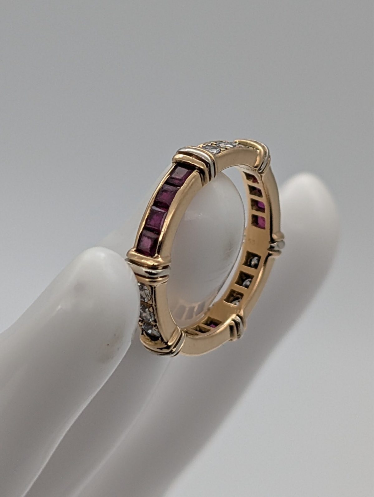 Cartier Contessa Diamant Eternity Band Ring 750/18K 4,60Gr. Gold Gr.53 #858