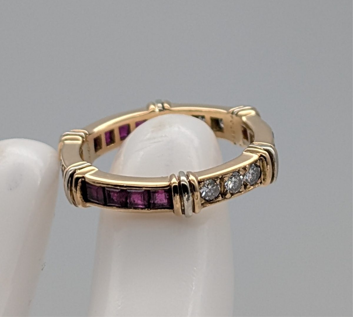 Cartier Contessa Diamant Eternity Band Ring 750/18K 4,60Gr. Gold Gr.53 #858