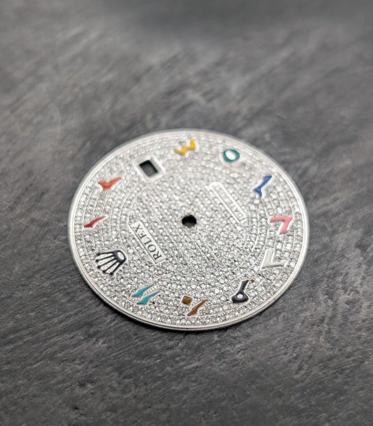 Rolex Datejust 41 Arabisch Diamant Dial Ziffernblatt Iced Out 126300