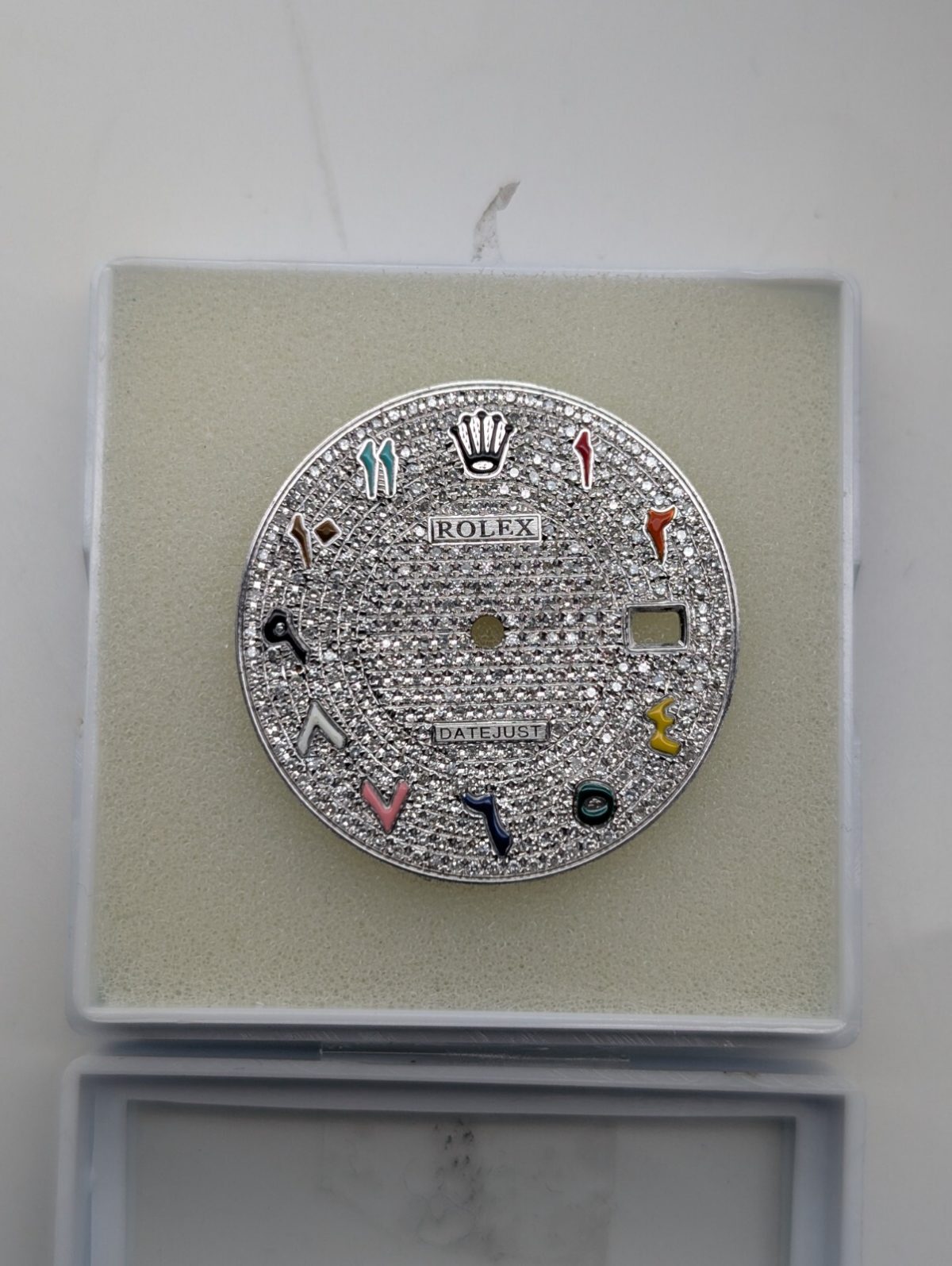 Rolex Datejust 41 Arabisch Diamant Dial Ziffernblatt Iced Out 126300