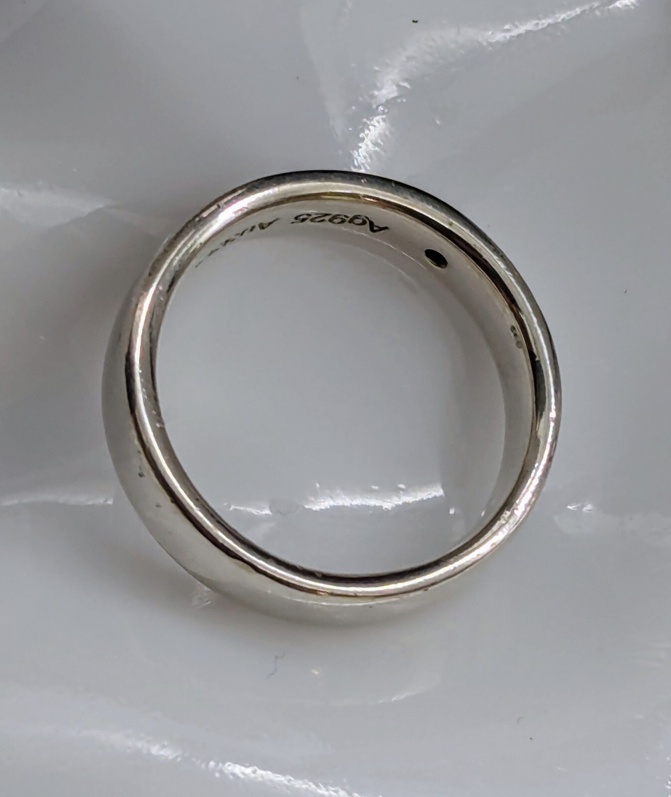 Brillant Ring Verlobungsring 0,025ct 925 Silber Größe53 Ring 4,90Gr. #228