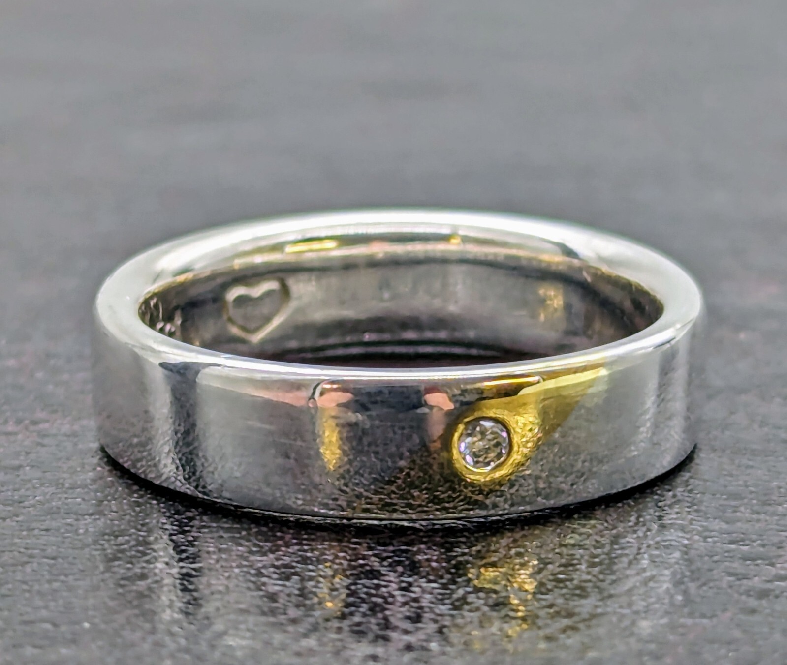 Brillant Ring Verlobungsring 0,025ct 925 Silber Größe53 Ring 4,90Gr. #228