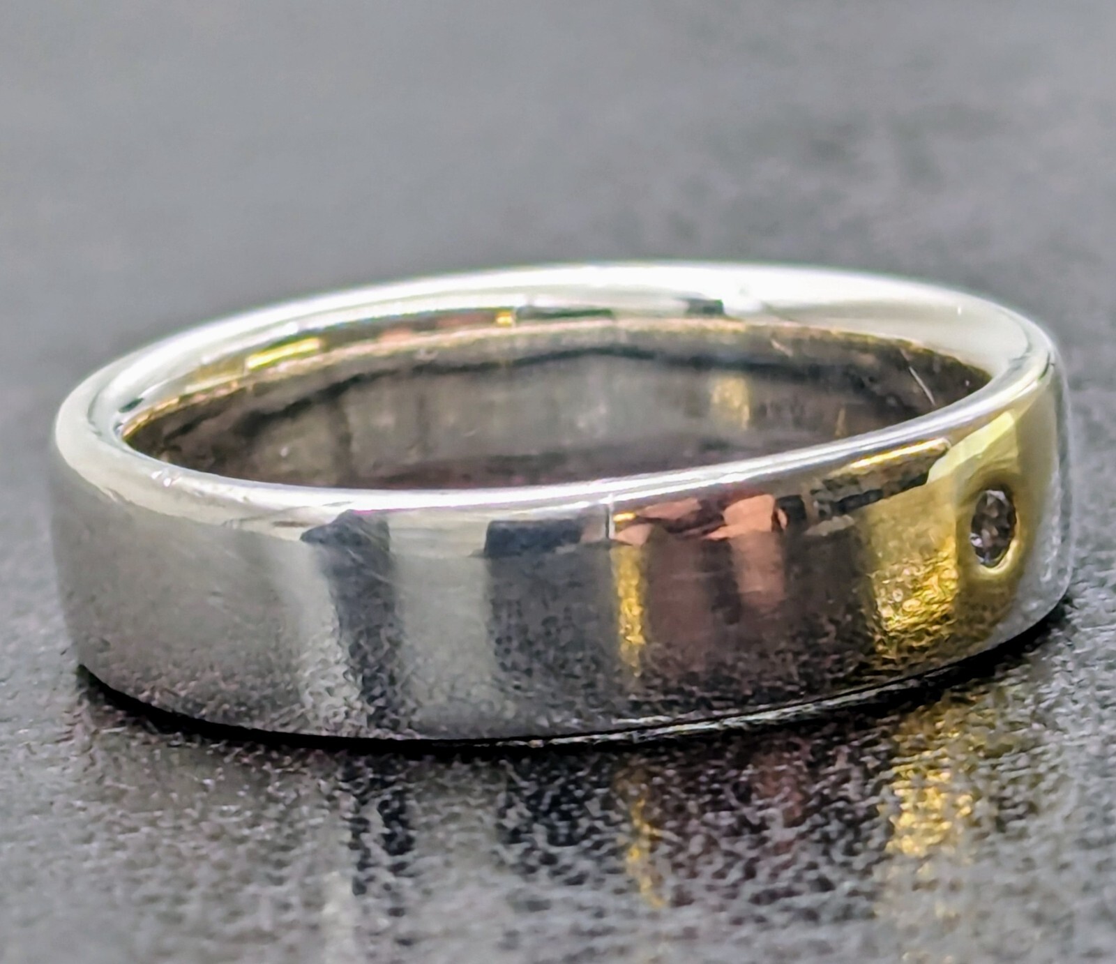 Brillant Ring Verlobungsring 0,025ct 925 Silber Größe53 Ring 4,90Gr. #228