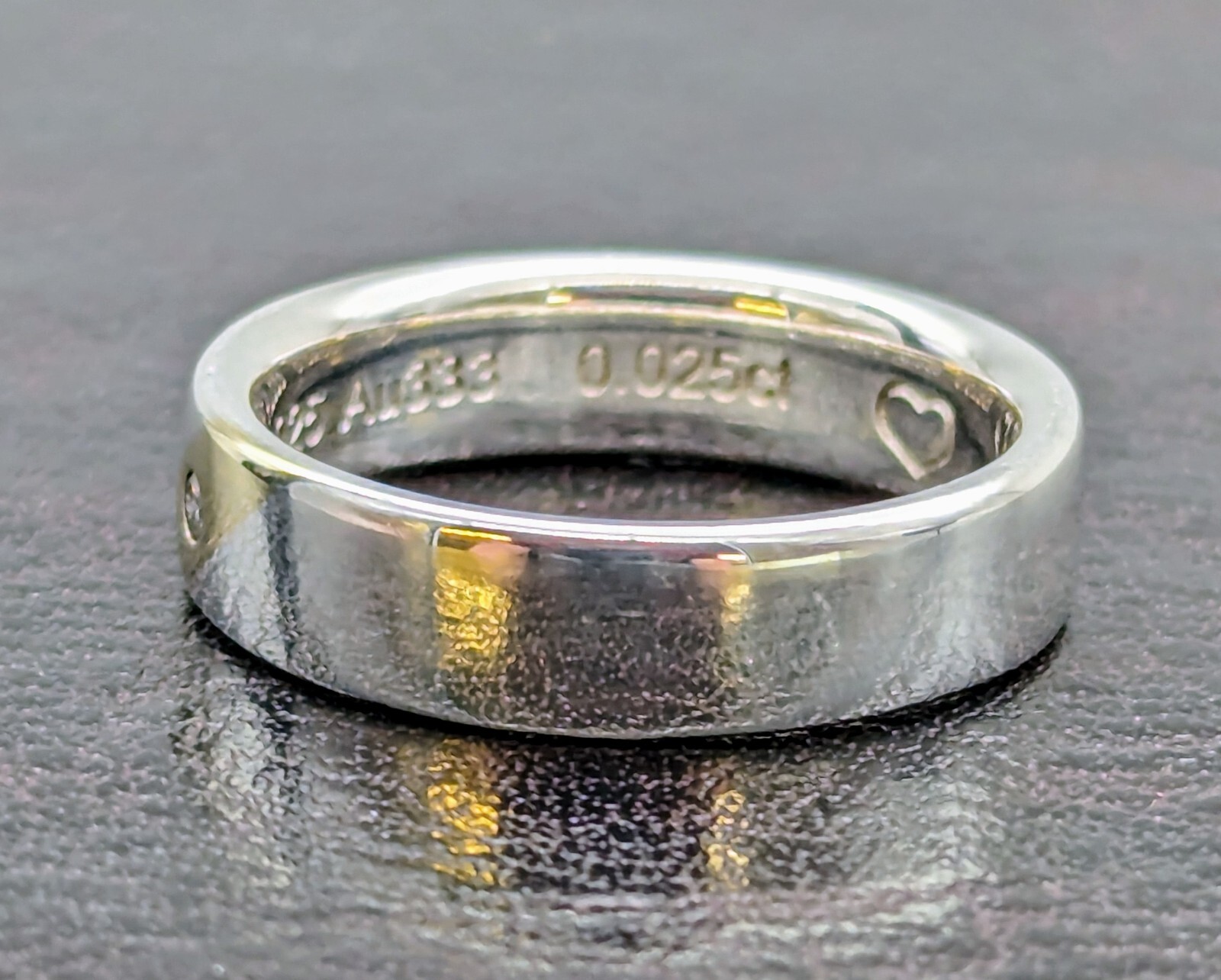 Brillant Ring Verlobungsring 0,025ct 925 Silber Größe53 Ring 4,90Gr. #228