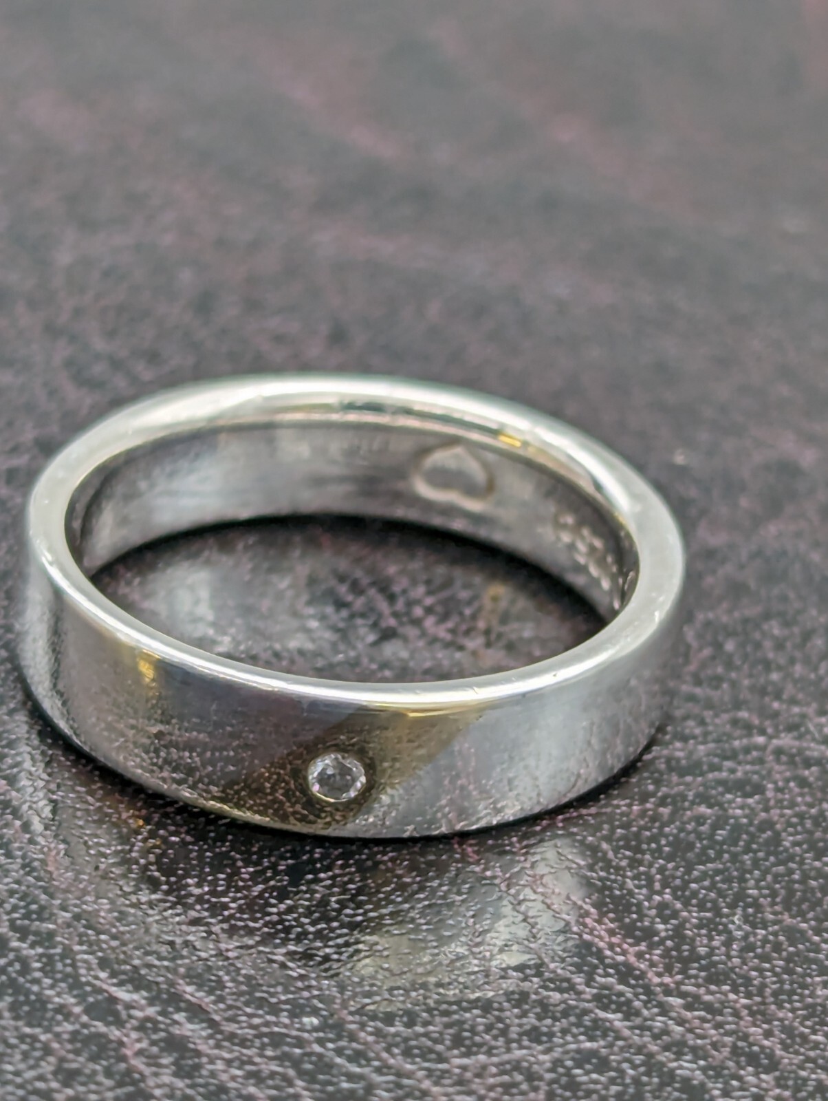 Brillant Ring Verlobungsring 0,025ct 925 Silber Größe53 Ring 4,90Gr. #228