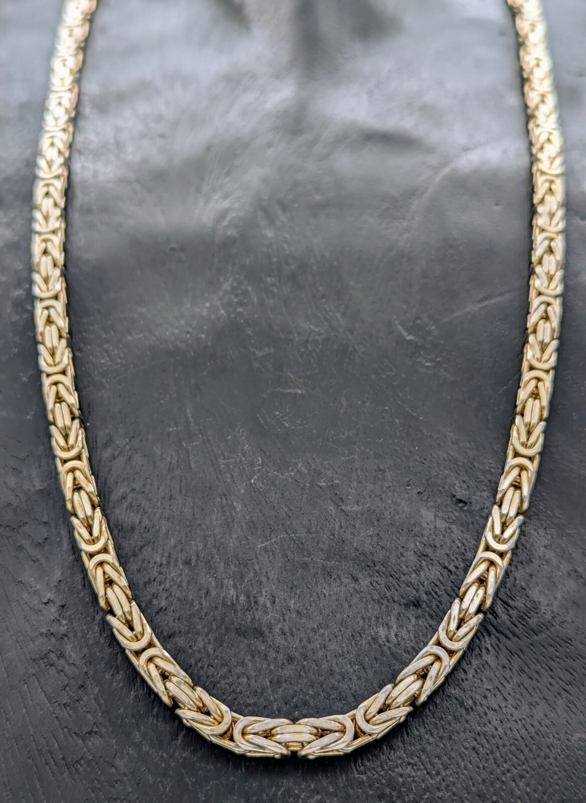 Königskette 925 Sterling Silber Halskette Kette Silver 82,50cm 162,40Gramm #393
