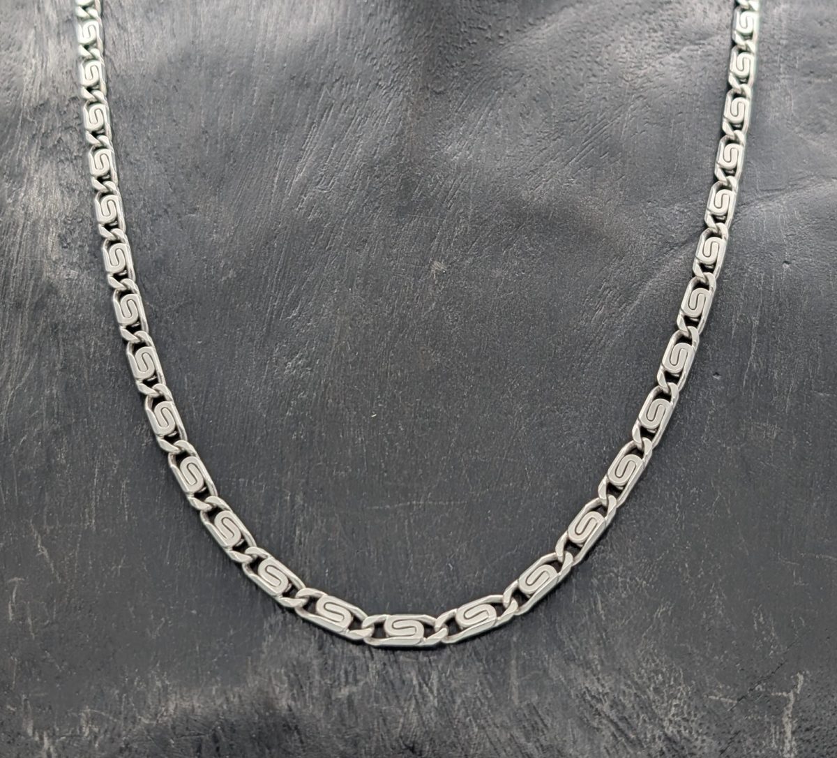 Panzerkette 925 Sterling Silber Halskette Kette Silver 62cm 30,75Gramm 4,5mm#780