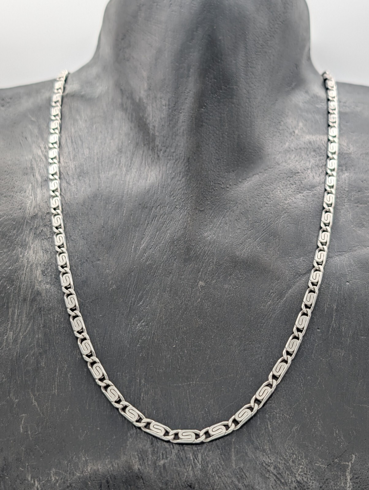 Panzerkette 925 Sterling Silber Halskette Kette Silver 62cm 30,75Gramm 4,5mm#780