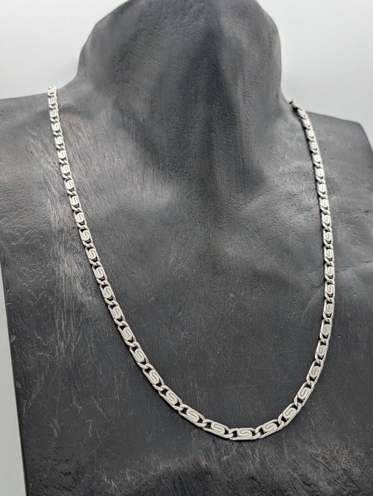 Panzerkette 925 Sterling Silber Halskette Kette Silver 62cm 30,75Gramm 4,5mm#780
