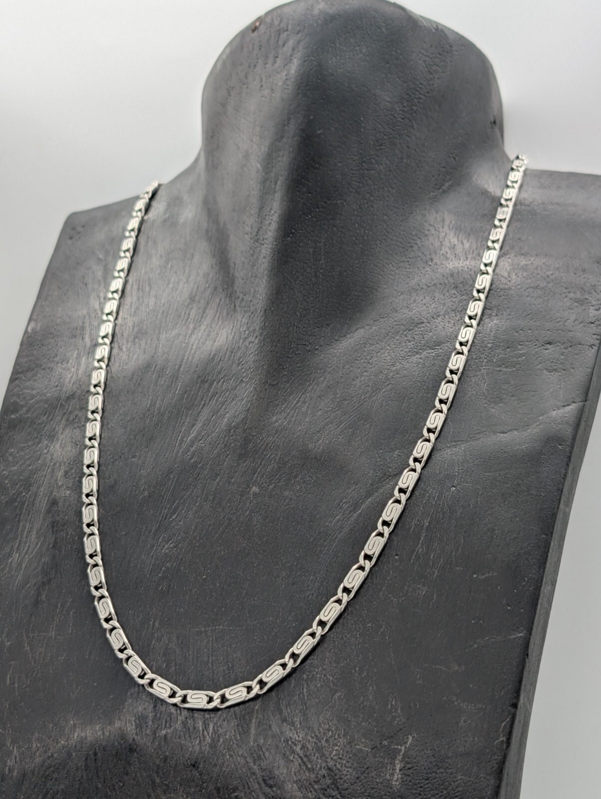 Panzerkette 925 Sterling Silber Halskette Kette Silver 62cm 30,75Gramm 4,5mm#780