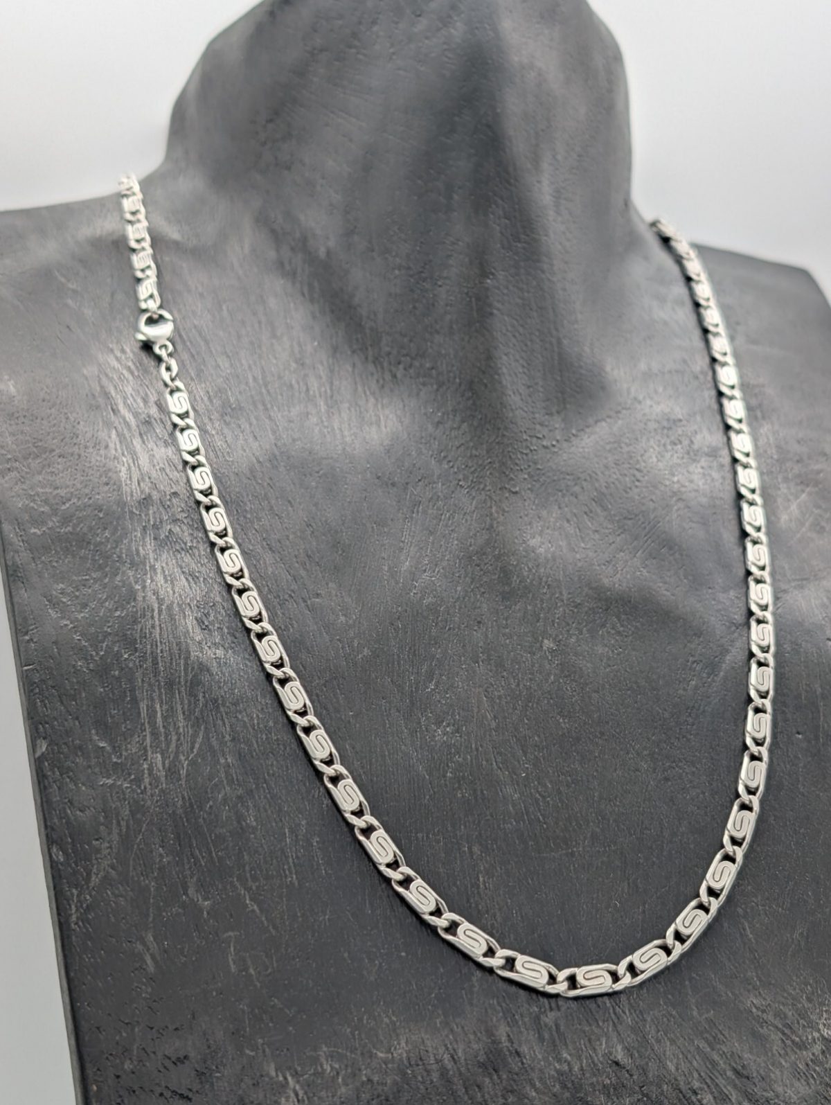 Panzerkette 925 Sterling Silber Halskette Kette Silver 62cm 30,75Gramm 4,5mm#780