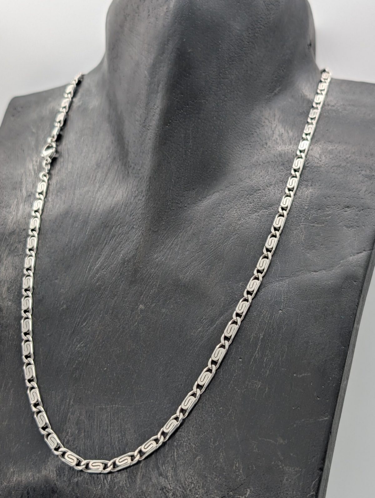 Panzerkette 925 Sterling Silber Halskette Kette Silver 62cm 30,75Gramm 4,5mm#780