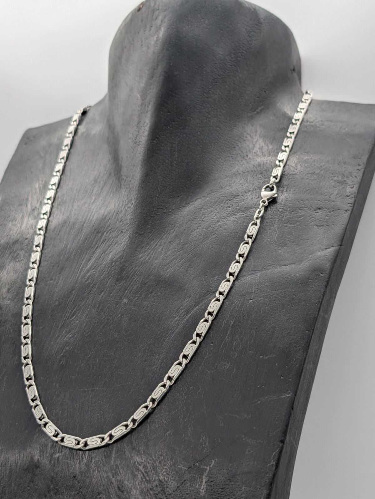 Panzerkette 925 Sterling Silber Halskette Kette Silver 62cm 30,75Gramm 4,5mm#780