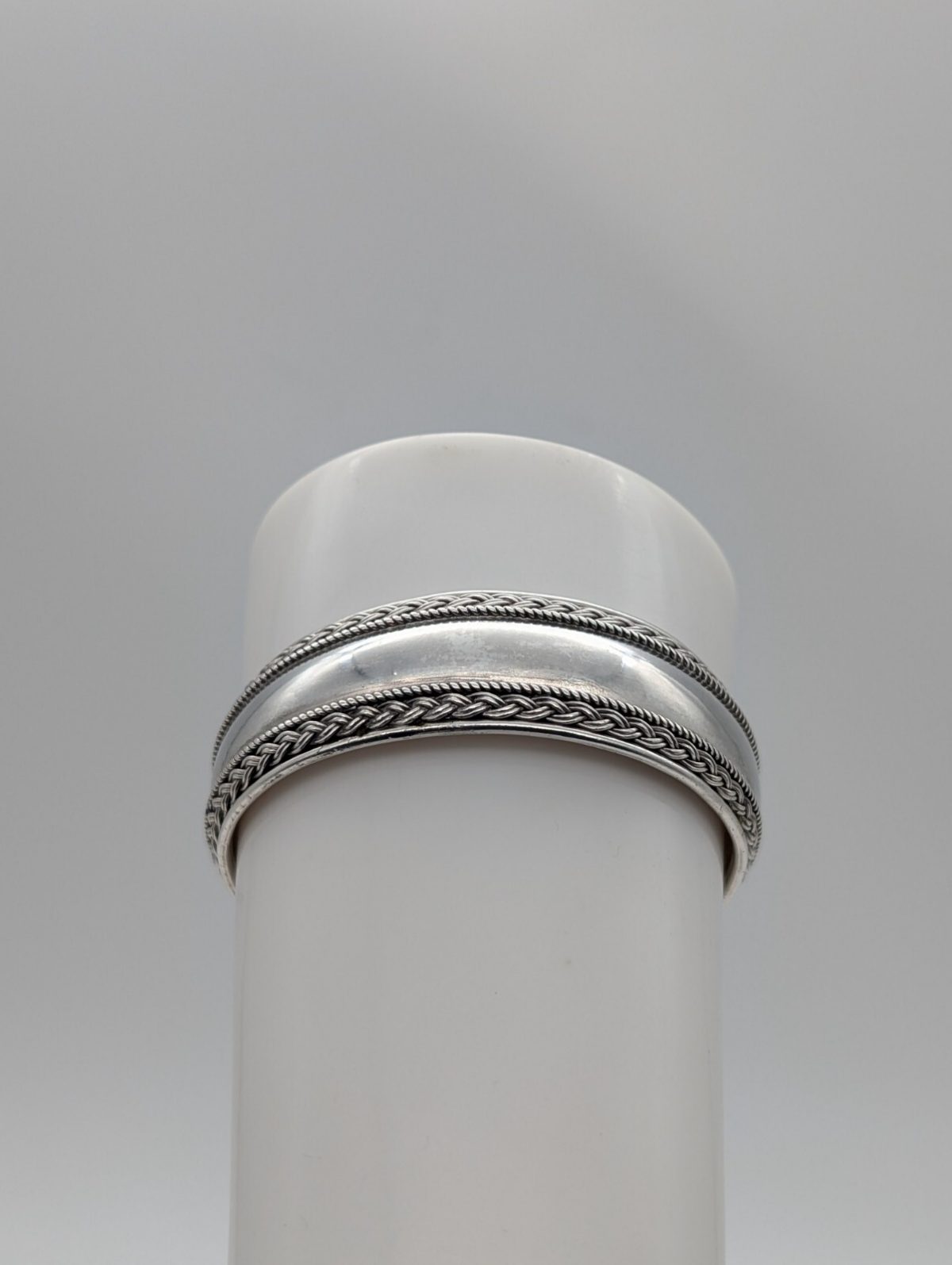 Armreifen Armband 925 Sterling Silber Silver 17cm 33Gramm 8,40mm #713