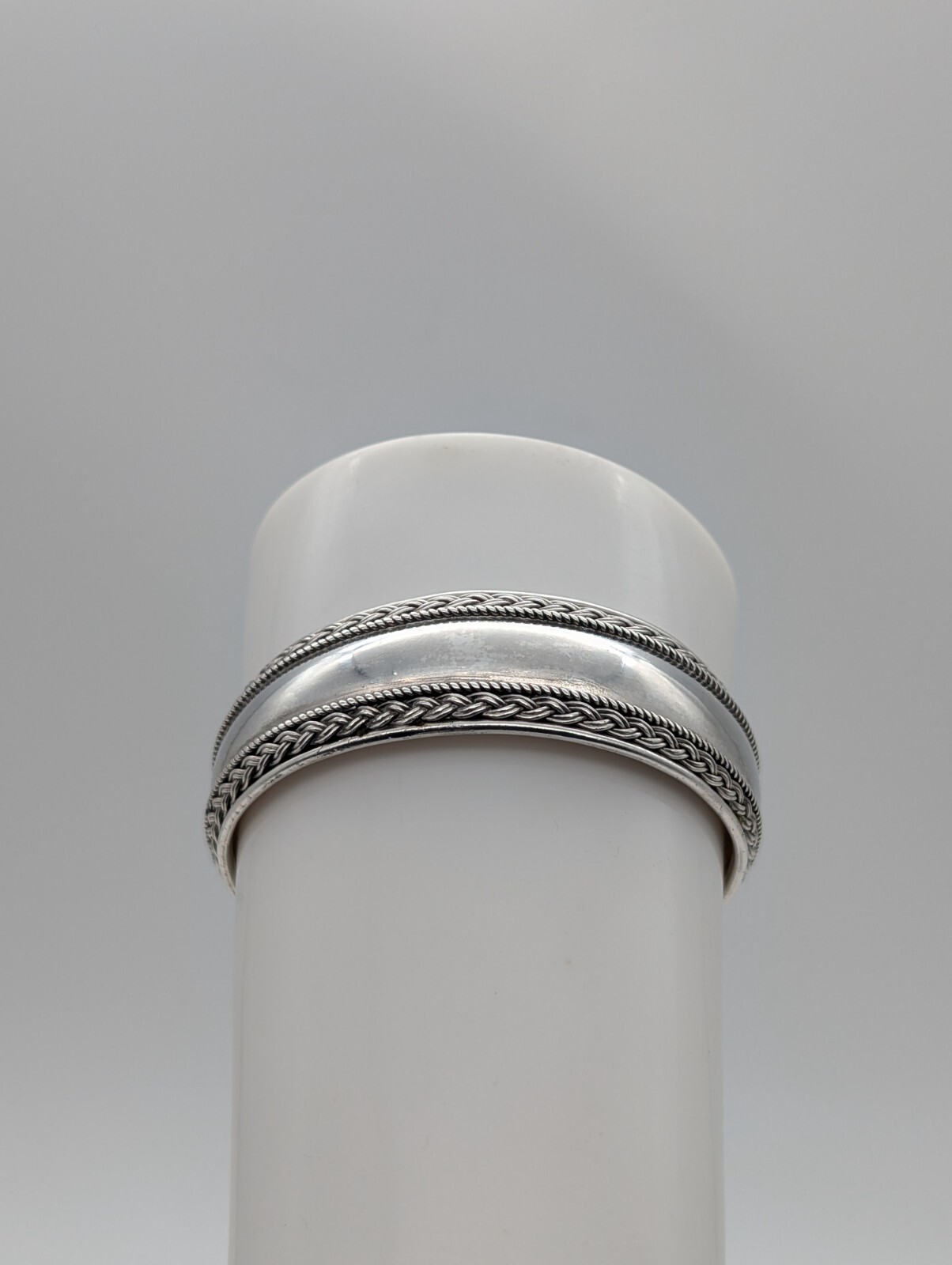 Armreifen Armband 925 Sterling Silber Silver 17cm 33Gramm 8,40mm #713