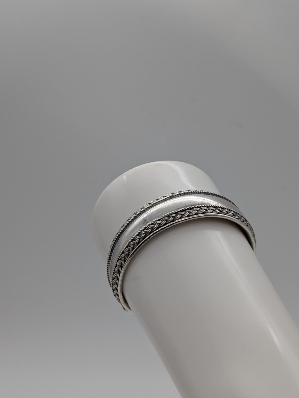 Armreifen Armband 925 Sterling Silber Silver 17cm 33Gramm 8,40mm #713