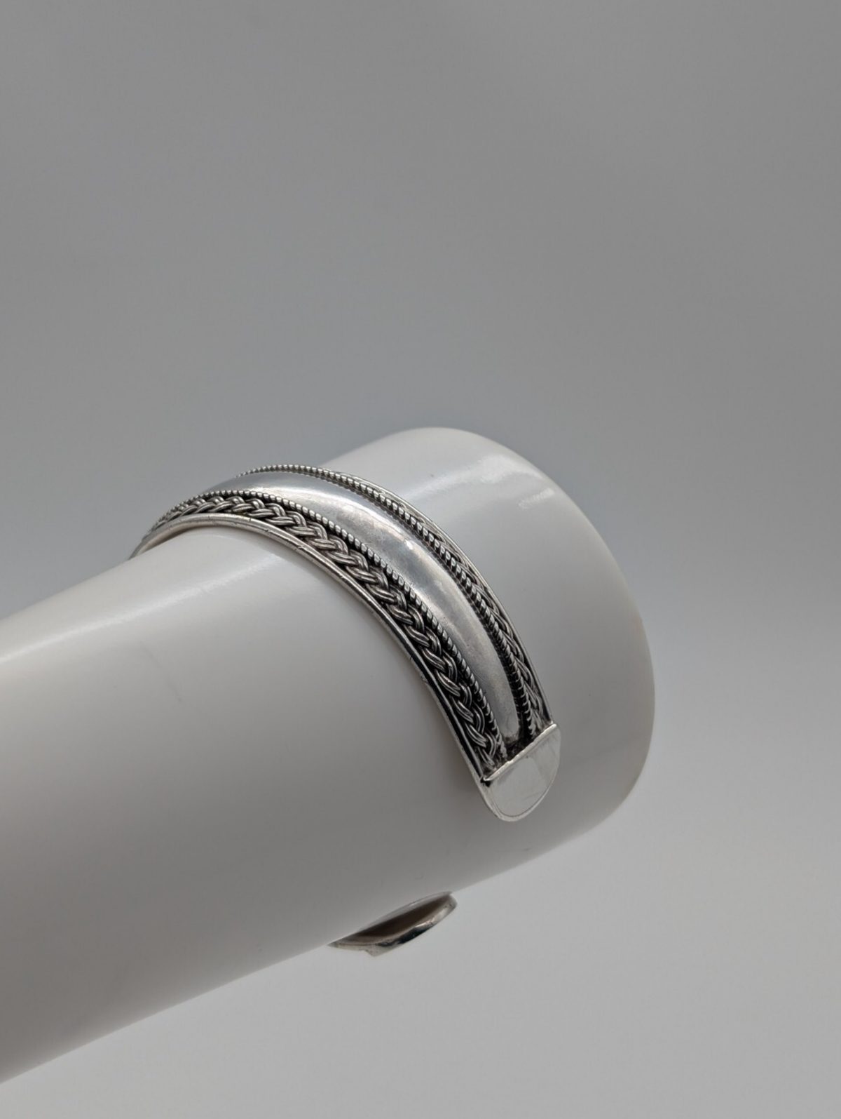 Armreifen Armband 925 Sterling Silber Silver 17cm 33Gramm 8,40mm #713