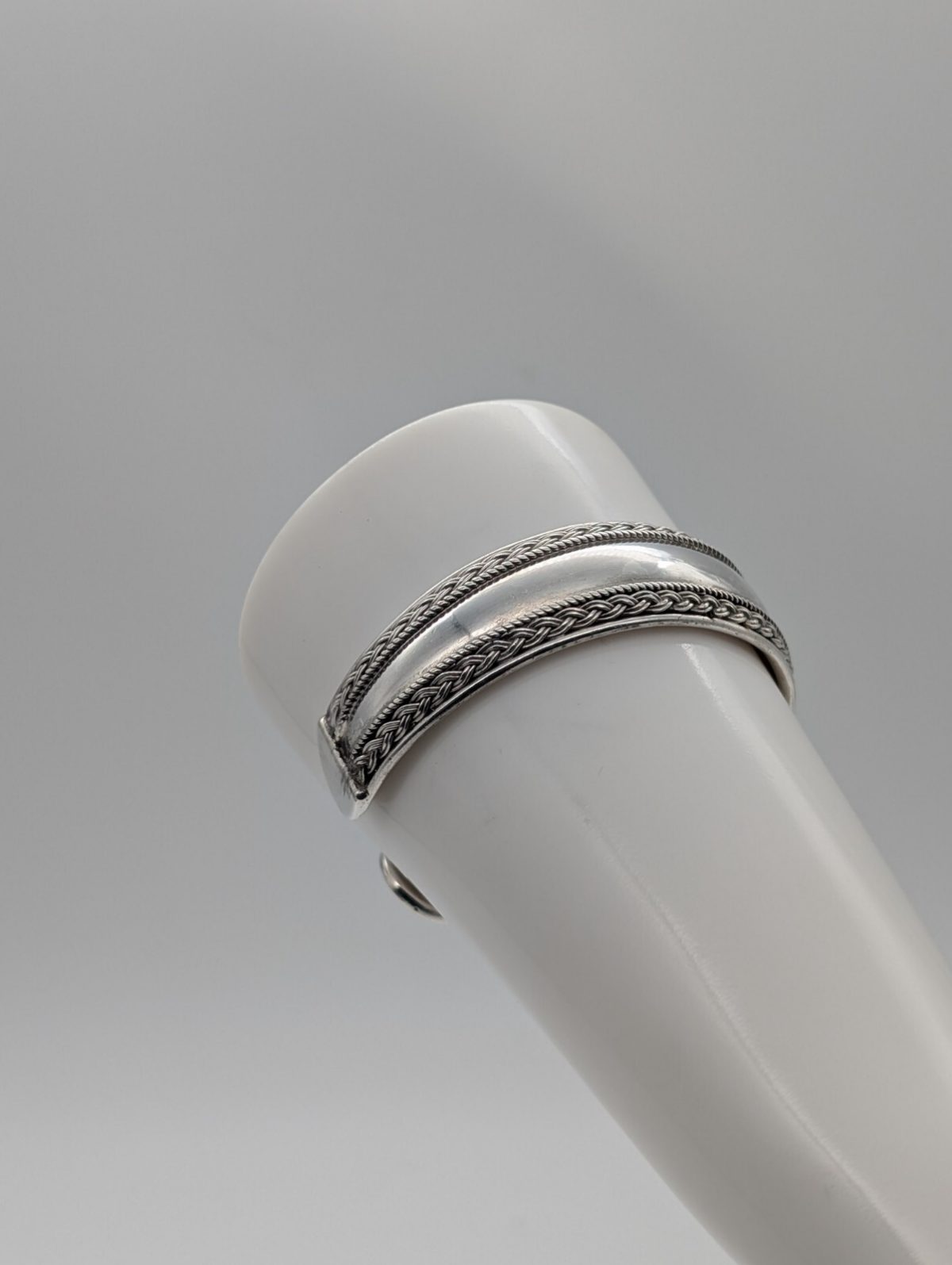 Armreifen Armband 925 Sterling Silber Silver 17cm 33Gramm 8,40mm #713