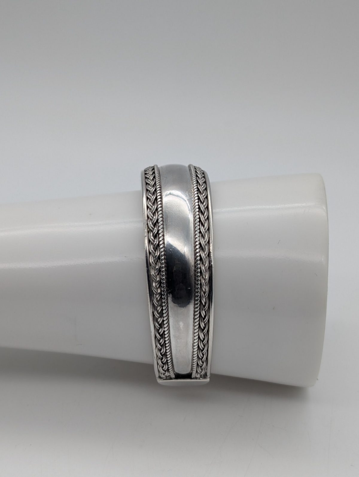 Armreifen Armband 925 Sterling Silber Silver 17cm 33Gramm 8,40mm #713