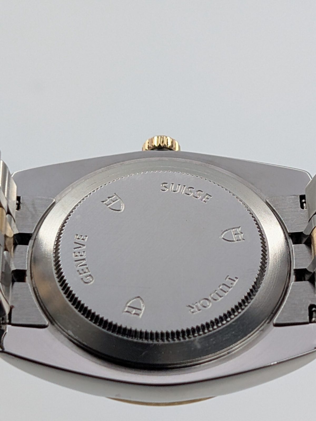 Tudor Classic Ref.21013 Black Dial Automatik Uhr Stahl/Gold 18K Ø38mm #682
