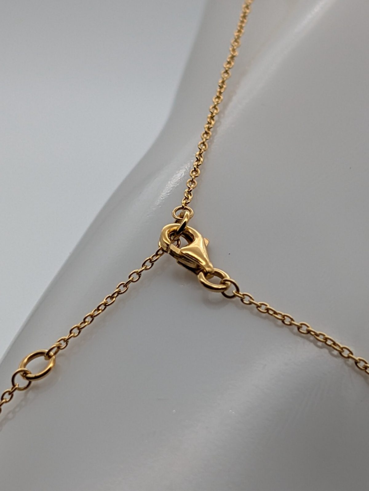 Spirit Icons - Belle Armband mit Diamanten 585/14K Gelbgold 23cm 2,40Gr. #1020