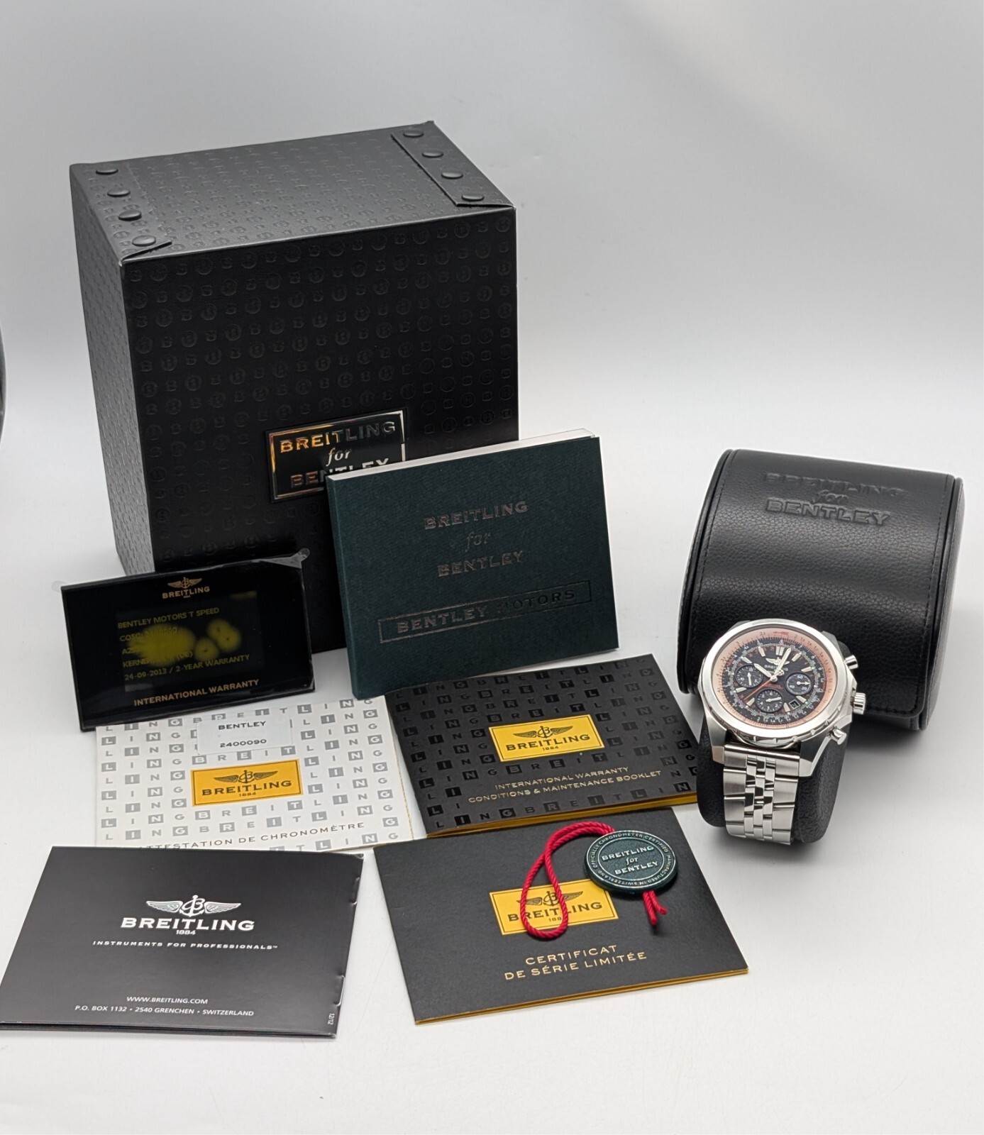 Breitling Bentley Motors A25365 Ø48mm - Fullset 2013 Uhr Black Dial #1042