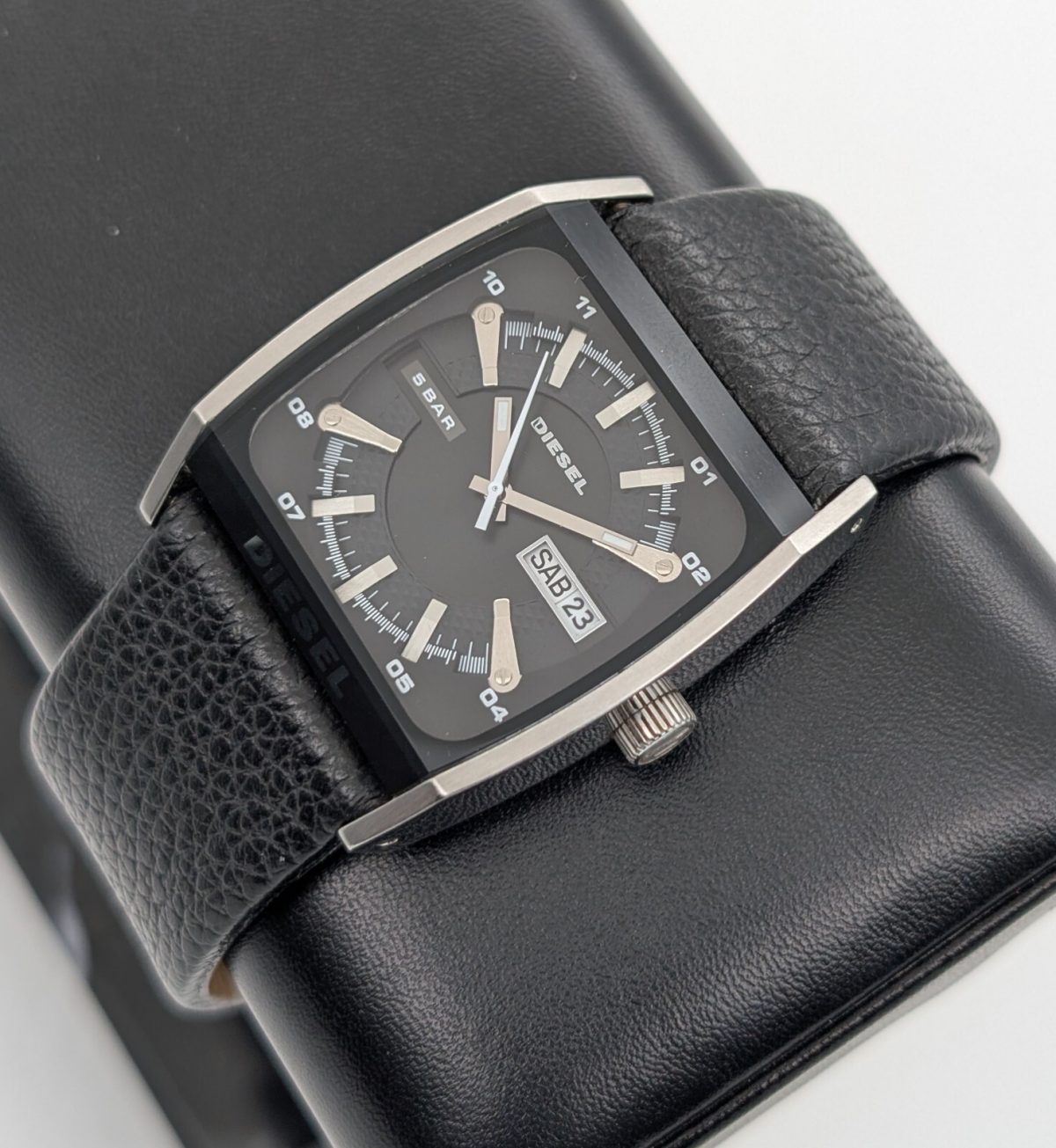 Diesel DZ1294 Damenuhr Quarz Uhr Ø36mm Lederband #1043