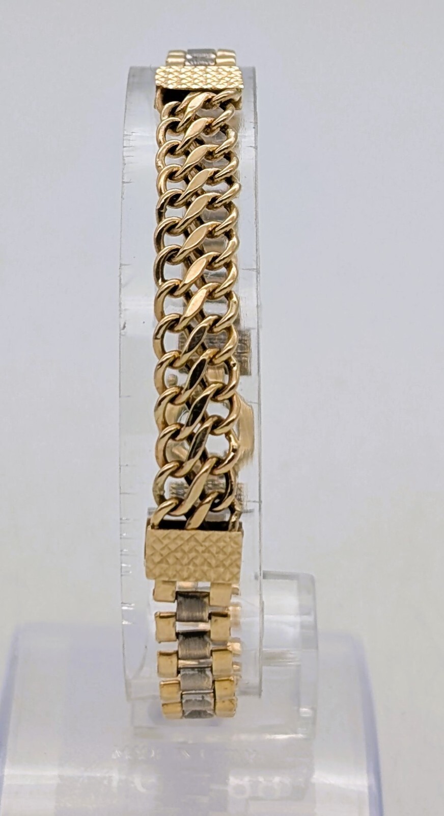 Königsketten Armband 585/14K Kette Gelbgold 19cm königskette 9,00Gr.#1074