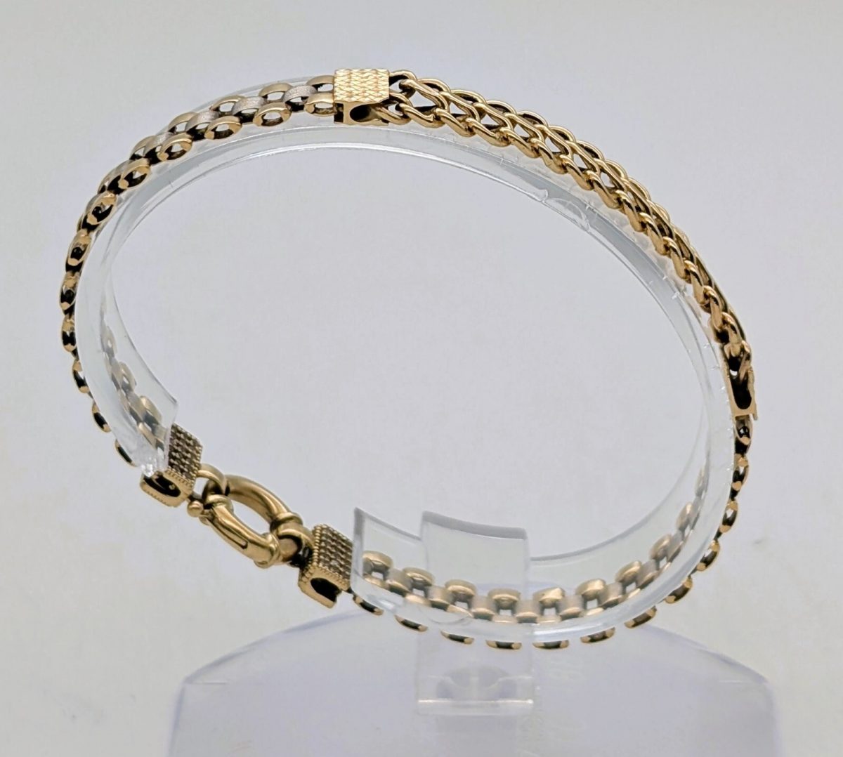 Königsketten Armband 585/14K Kette Gelbgold 19cm königskette 9,00Gr.#1074