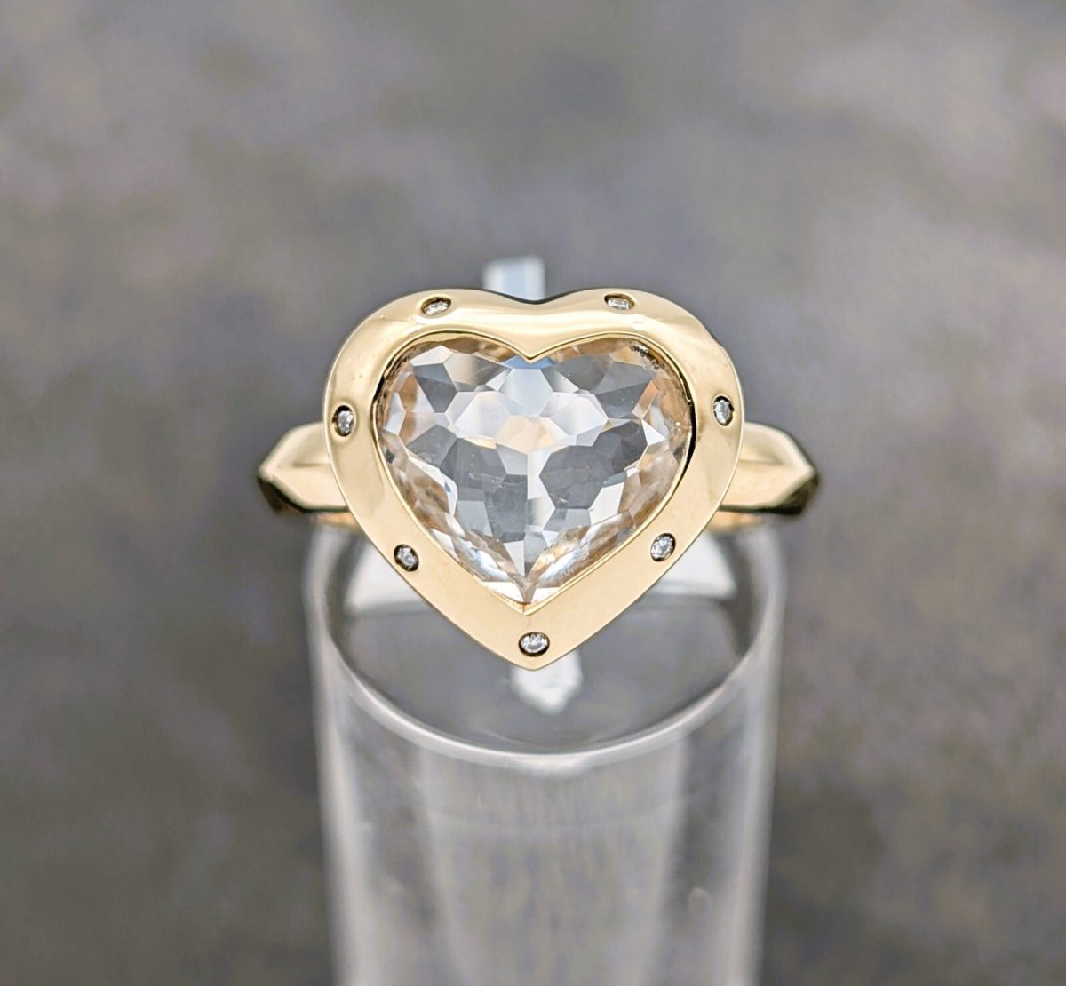 Jette Joop Brillant Siegelring Ring 750/18K 7,80Gr. Gelbgold Gr.56 #1075