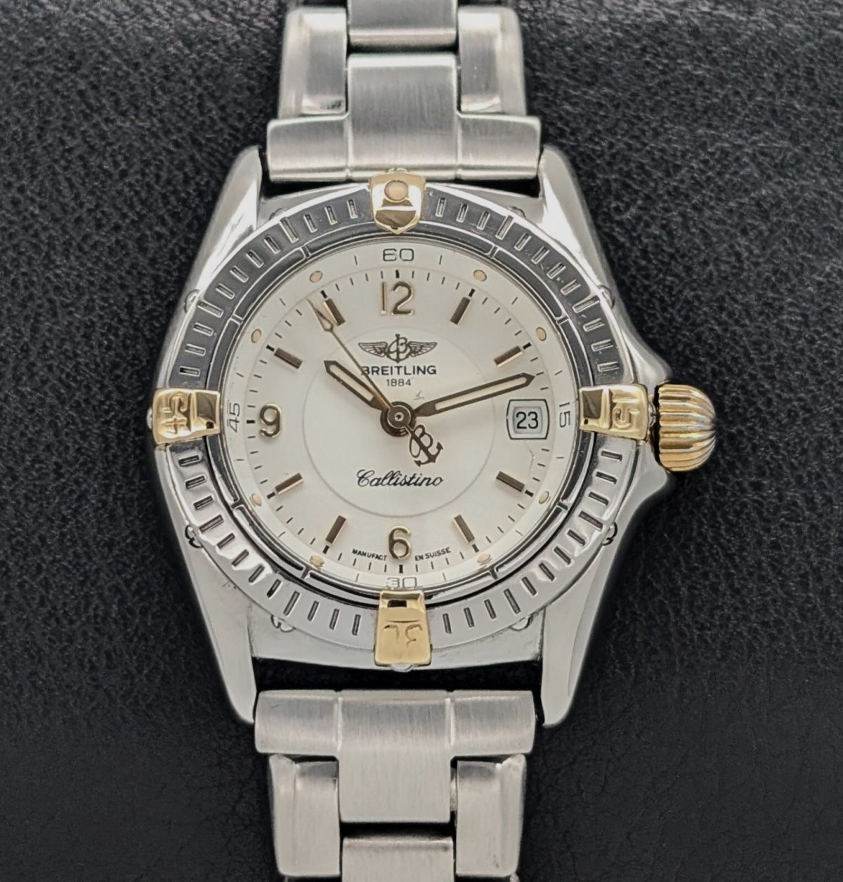 Breitling Callistino B52045.1 Lady Quartz Ø28mm Quarz Uhr Damenuhr #760