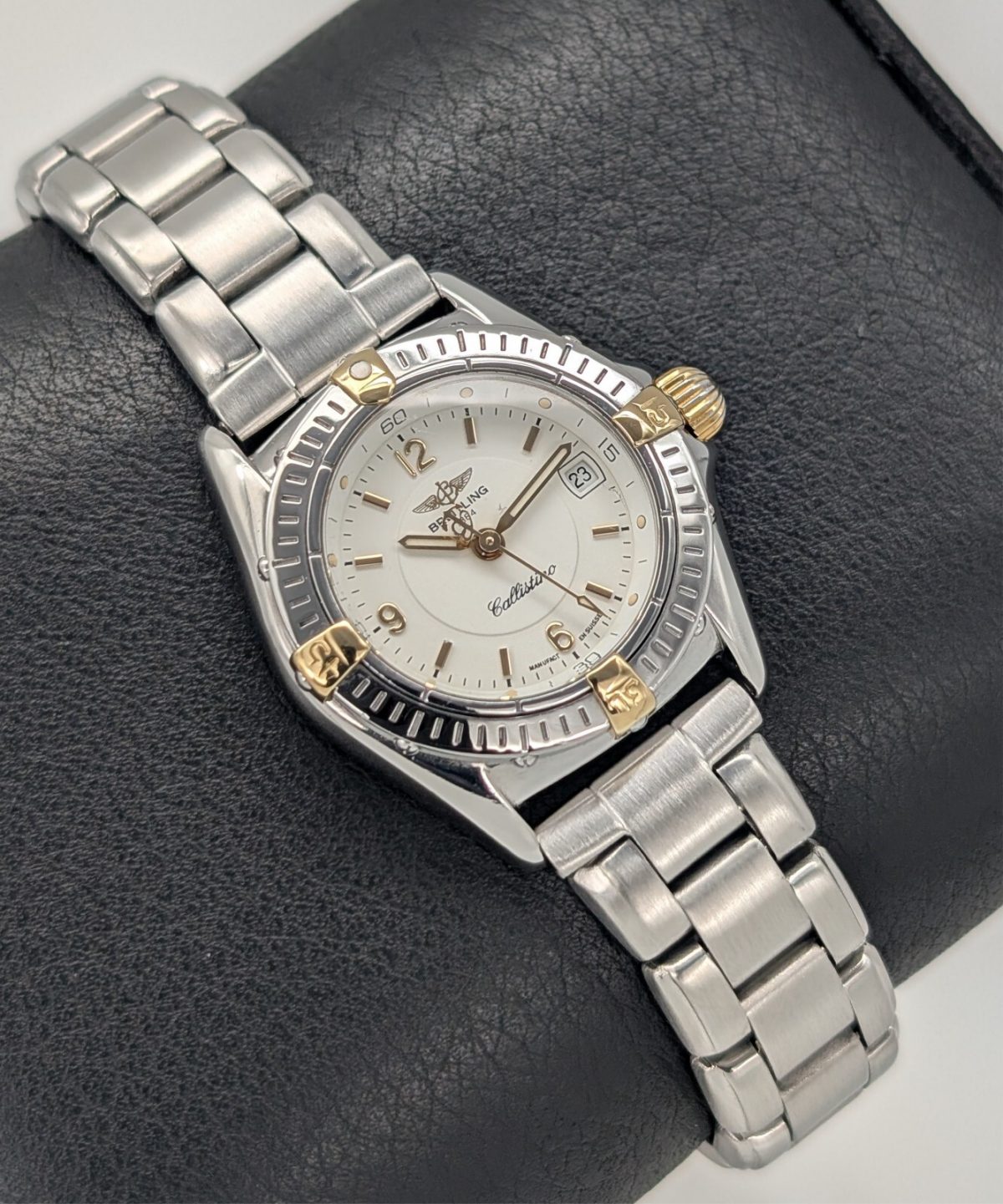 Breitling Callistino B52045.1 Lady Quartz Ø28mm Quarz Uhr Damenuhr #760