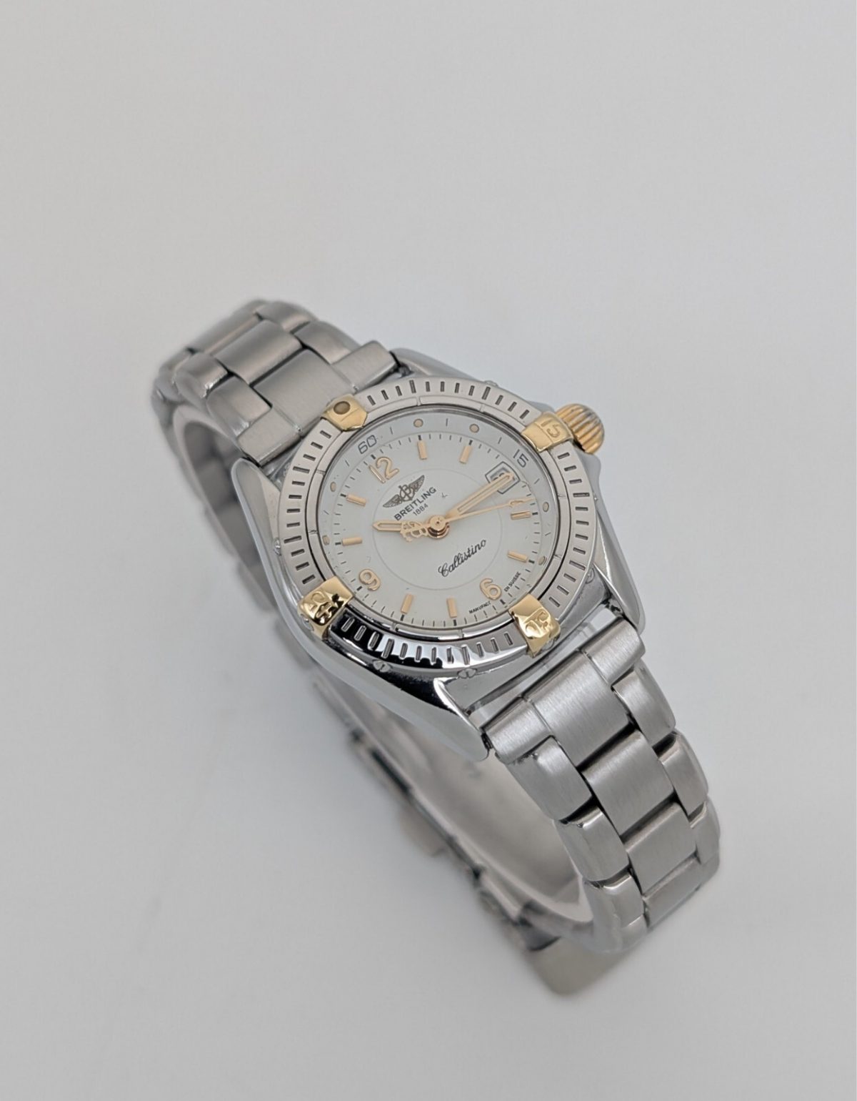 Breitling Callistino B52045.1 Lady Quartz Ø28mm Quarz Uhr Damenuhr #760