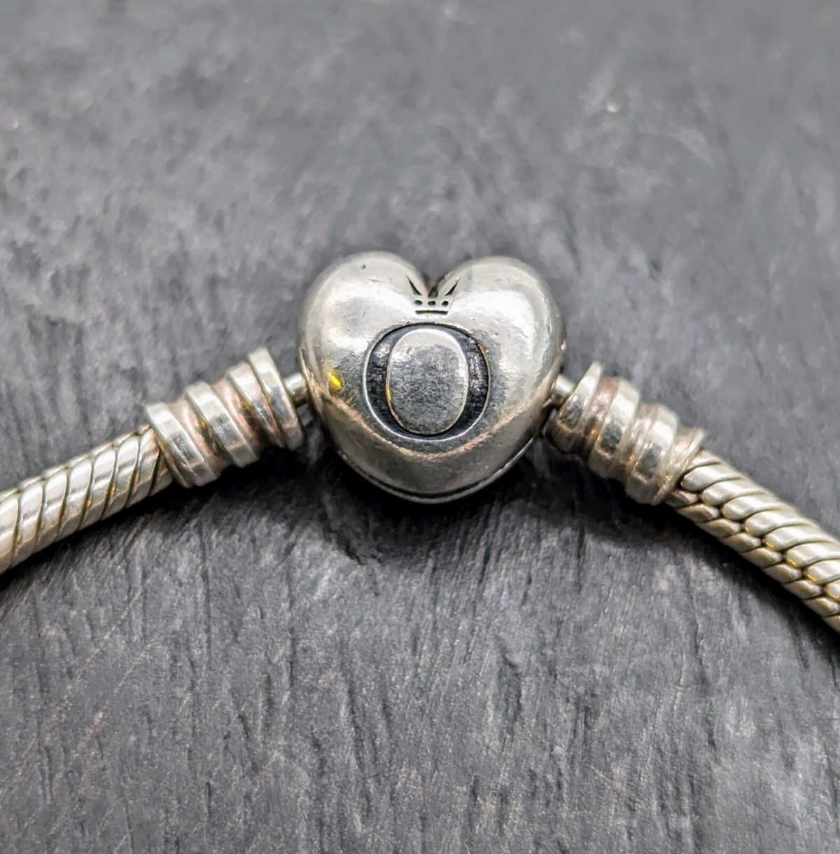 Pandora Armband Armkette 925 Sterling SilberKette 18,50cm 19,80Gr. 2xcharms #248