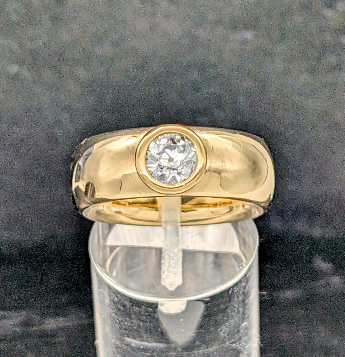 Damen Solitär Brillant Ring 0,75ct (Gr.56) Gelbgold 585/14K 16,90Gramm #1111