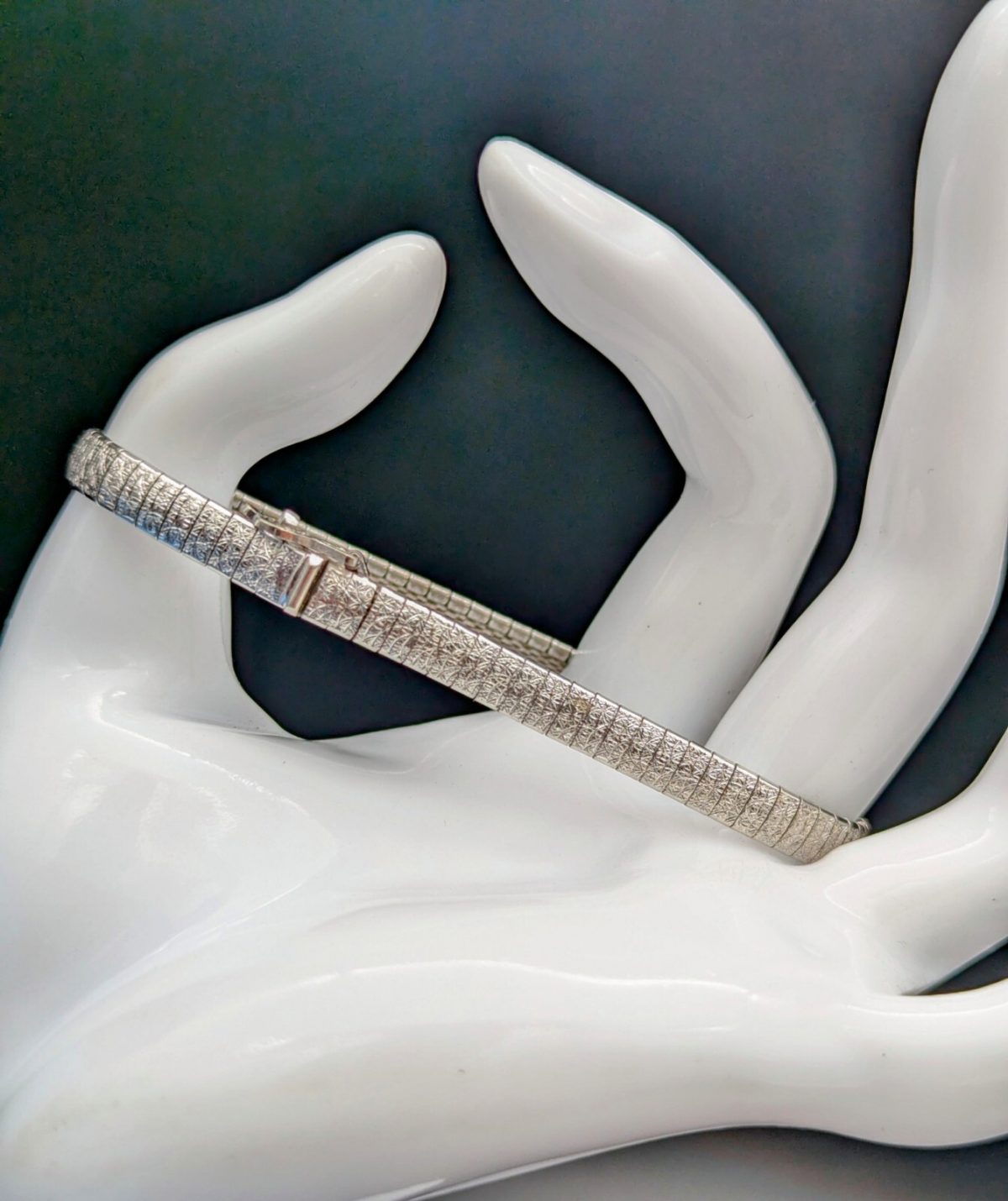 Damen Armband 835 Sterling Silber Kette Silver 19,50cm 11,10Gramm #310
