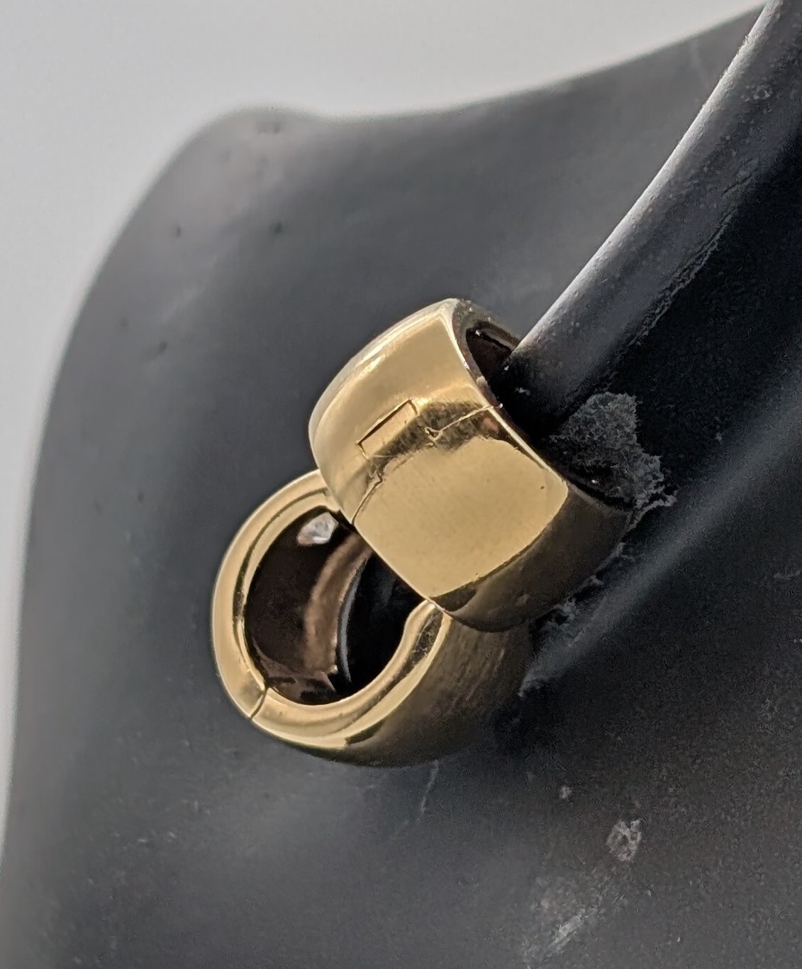 Quinn Brillanten Creolen 750/18K Ohrstecker Gold 9,70Gr. Ohrringe 0,40ct #1109