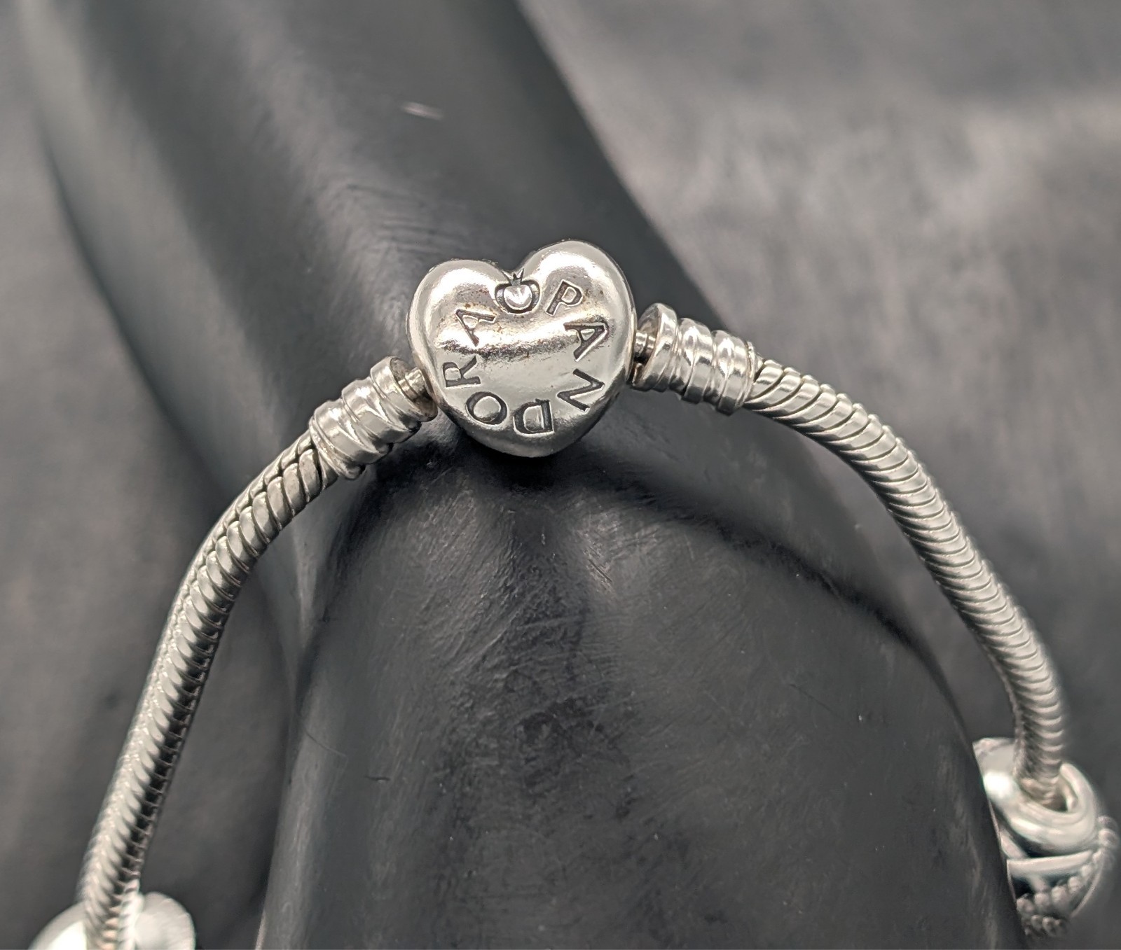 Pandora Armband 925 Sterling Silber 18,50cm 10xcharms Kette Disney usw. #1024