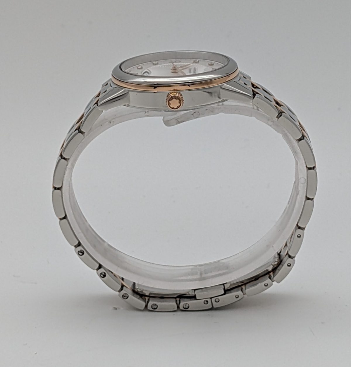 Montblanc Boheme Automatikuhr Weiß Dial Rose Gold 18K Ladies Uhr Ø30mm #274