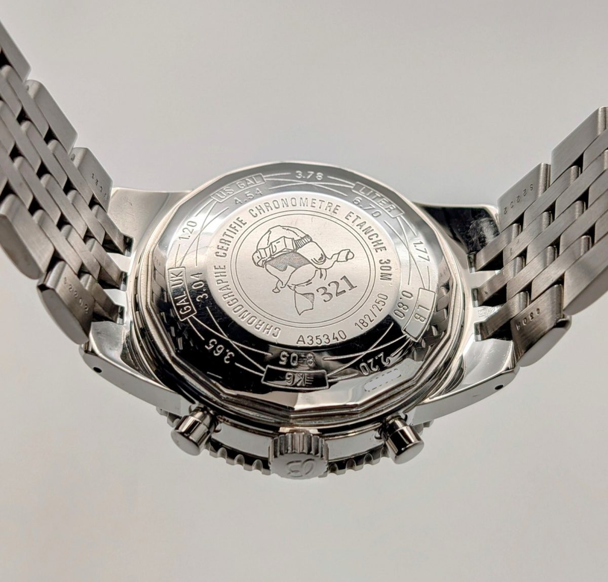 Breitling Navitimer Heritage (321 Tigers) A35340 Automatik Uhr Ø43mm #1171