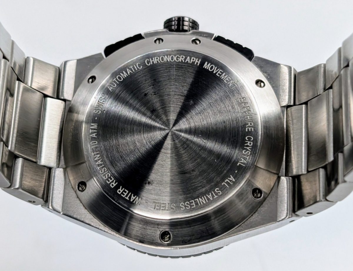 Brandtaucher Admiral Chronograph Ø40mm Carbon Dial Herrenuhr Uhr #1173