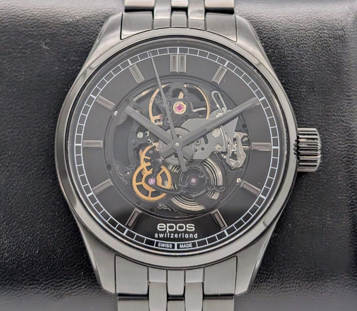 Epos 3501 SK Skelettierte Automatikuhr Ø41mm Uhr Herrenuhr #1212
